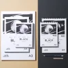 PaperConcept Blok uniwersalny Mix Media Black - - smooth A4 280 g 25 ark. > Papier Do Akwareli|Bloki Uniwersalne