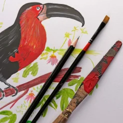 Clairefontaine Blok uniwersalny Paint'On Mixed Media - - 6 kolorów, A4, 250g, 24 ark. ><noscript><img width=