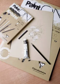 Clairefontaine Blok uniwersalny Paint'On Mixed Media - - naturalny, A3, 250g, 30 ark. ><noscript><img width=