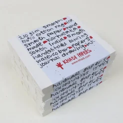 Khadi Papers Blok w książce 100% bawełny 210 g - - Smooth 13 x 16 cm 16 ark.