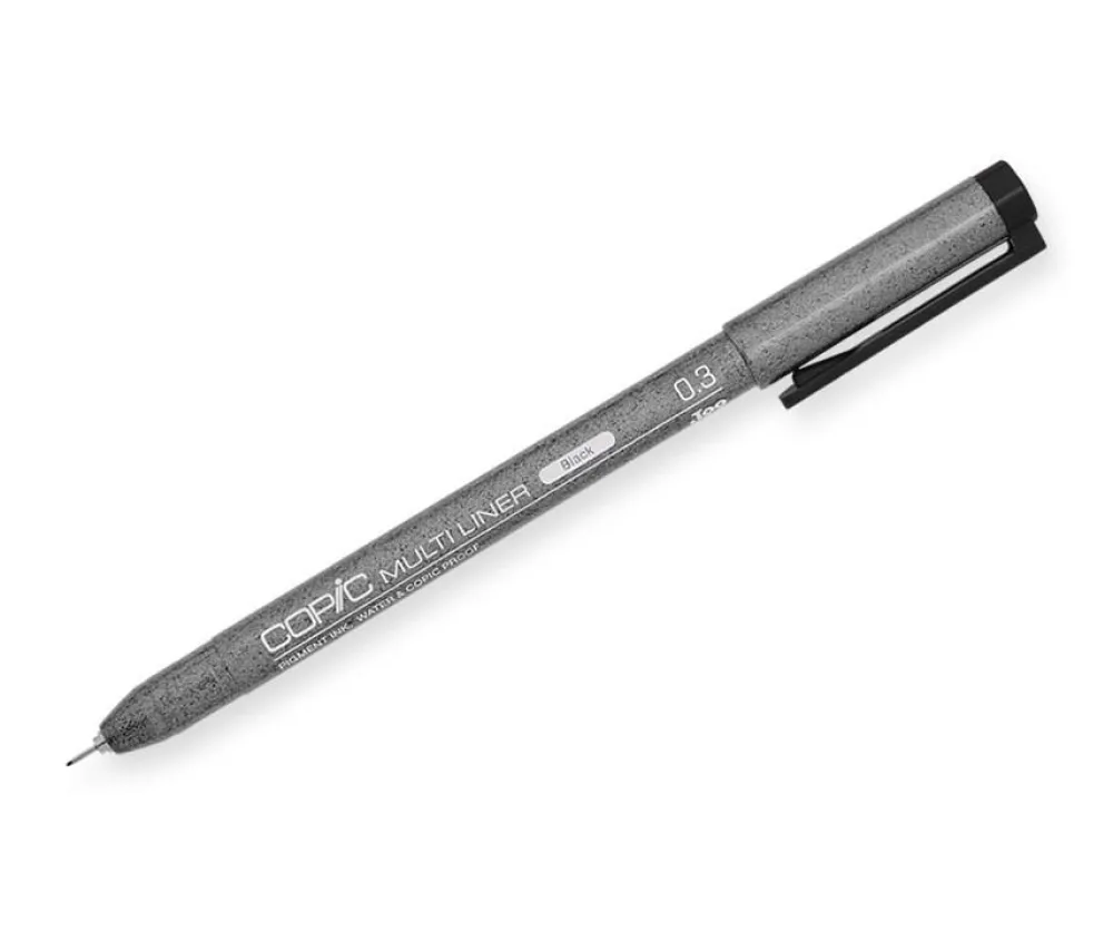 Copic Cienkopis Multiliner - Black 0,1 mm > Cienkopisy