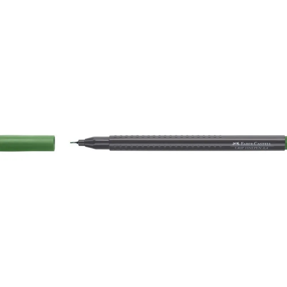 Faber-Castell Cienkopis Grip Finepen - - zielony