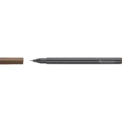 Faber-Castell Cienkopis Grip Finepen - - orzechowy