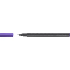 Faber-Castell Cienkopis Grip Finepen - - fioletowy > Cienkopisy