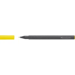 Faber-Castell Cienkopis Grip Finepen - - jasnożółty