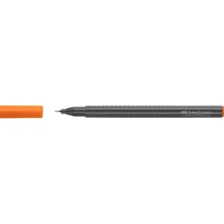 Faber-Castell Cienkopis Grip Finepen - - pomarańczowy > Cienkopisy