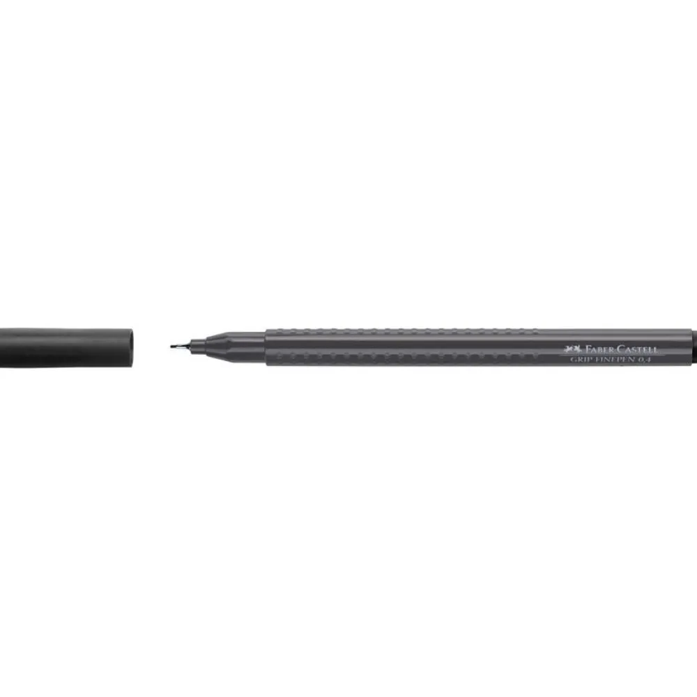 Faber-Castell Cienkopis Grip Finepen - - czarny > Cienkopisy