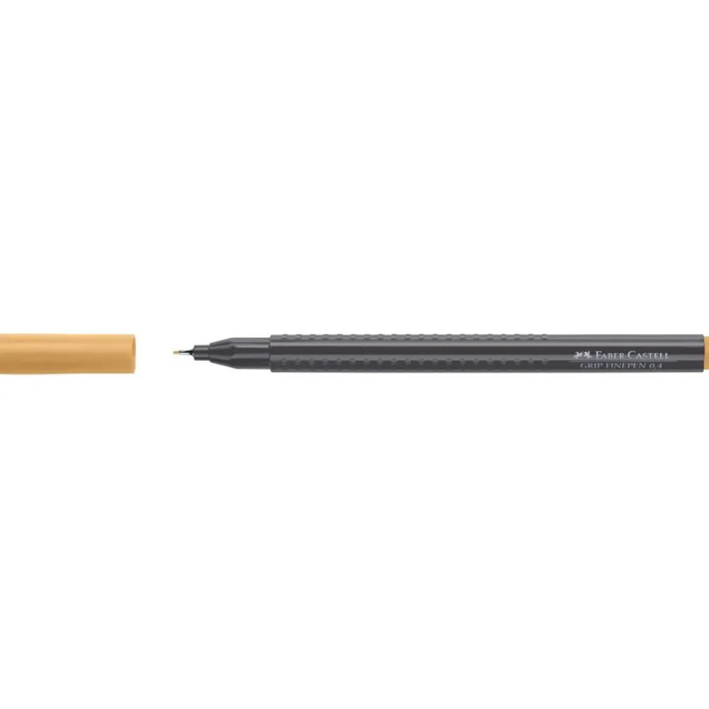 Faber-Castell Cienkopis Grip Finepen - - jasnobrązowy