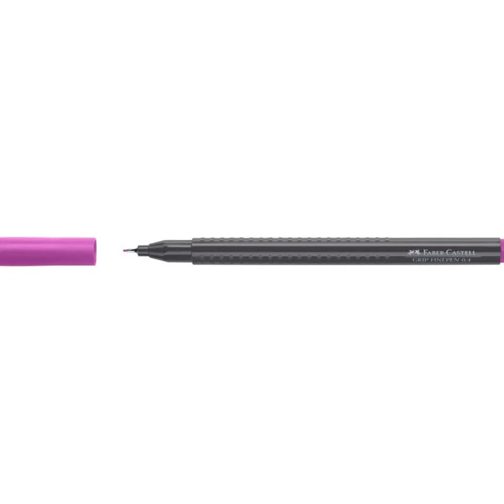 Faber-Castell Cienkopis Grip Finepen - - śliwkowy > Cienkopisy