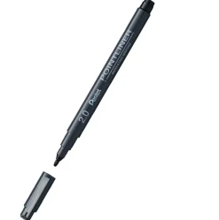 Pentel Cienkopis kalibrowany Pointliner - - czarny, 1 mm > Cienkopisy