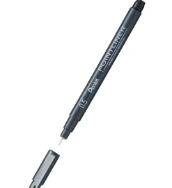 Pentel Cienkopis kalibrowany Pointliner - - czarny, 0,5 mm
