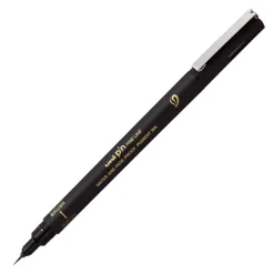Uni Cienkopis kreślarski z pędzelkiem Brush Fine Liner 500 - - black