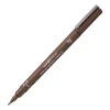 Uni Cienkopis kreślarski z pędzelkiem Pin Brush 200 - - sepia
