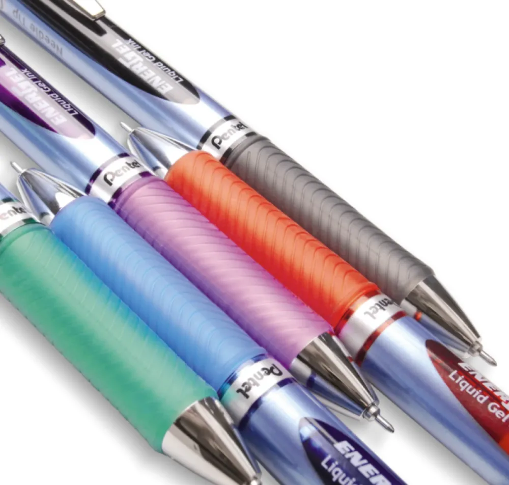 Pentel Cienkopis kulkowy EnerGel - - niebieski, 0,5 mm > Długopisy