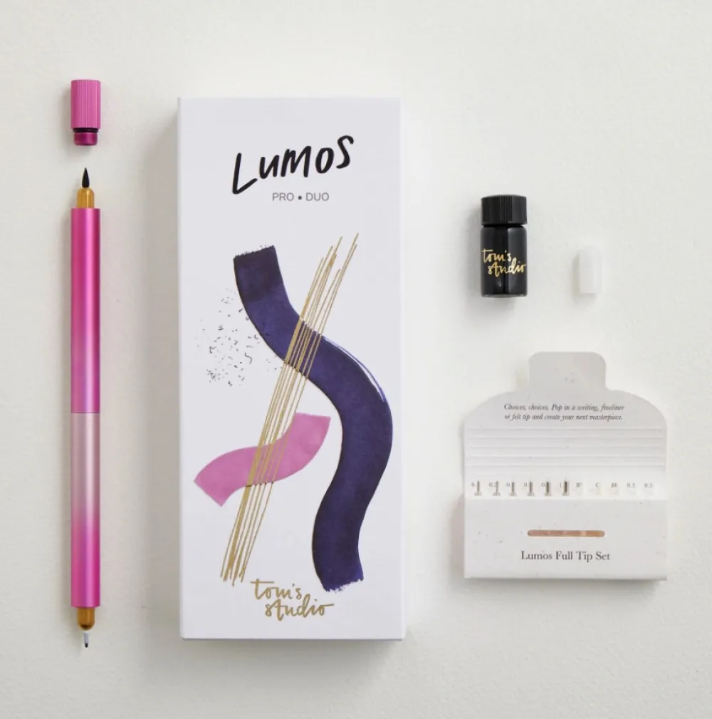 Tom's Studio Cienkopis Lumos Pro Duo Special Edition - - Sakura