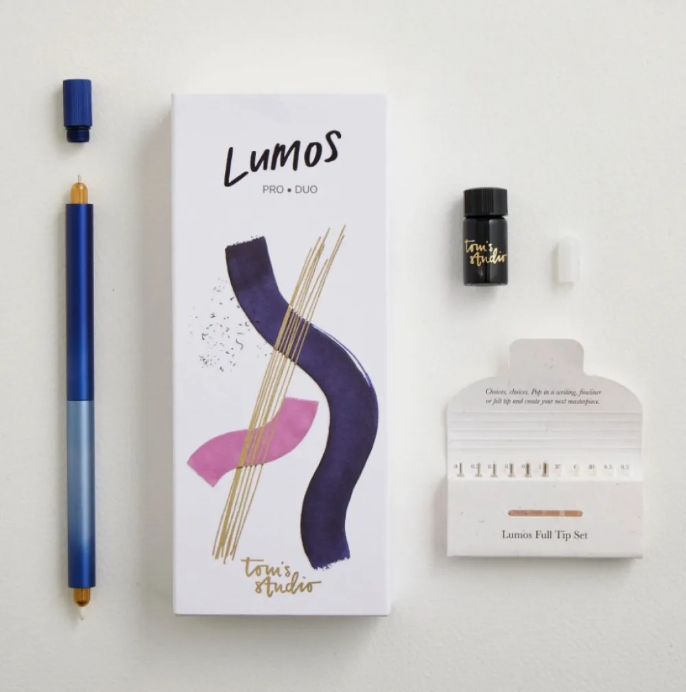 Tom's Studio Cienkopis Lumos Pro Duo Special Edition - - Blueberry