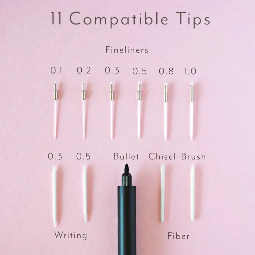 Tom's Studio Cienkopis Lumos Pro Duo - - Matte Black