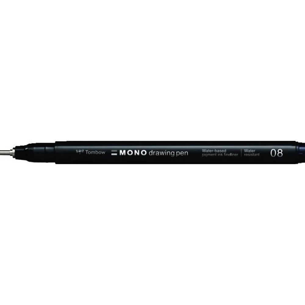 Tombow Cienkopis Mono Drawing Pen 08 - - czarny, 0,6 mm > Cienkopisy