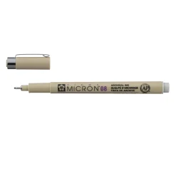 Sakura Cienkopis Pigma Micron 08 - - Blue, 0,5 mm > Markery, Brushpeny I Pisaki