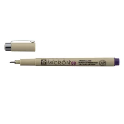 Sakura Cienkopis Pigma Micron 08 - - Hunter Green, 0,5 mm > Markery, Brushpeny I Pisaki