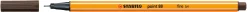 Stabilo Cienkopis Point 88 - - umbra > Markery, Brushpeny I Pisaki