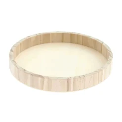 Rico Design Drewniana okrągła tacka - - 20 cm