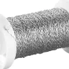 Knorr Prandell Drucik florystyczny, metalowy - - srebrny, 0,25 mm x 50 m