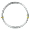 Drucik florystyczny metalowy - srebrny 1,5 mm x 5 m