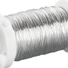 Knorr Prandell Drucik florystyczny, miedziany - - srebrny, 0,25 mm x 50 m