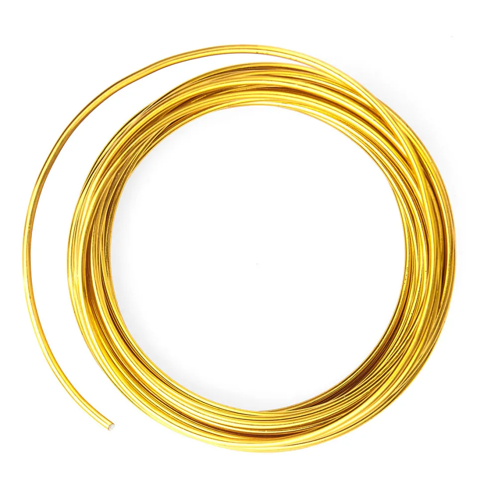 dpCraft Drucik metalowy 2 mm - - złoty, 5 m