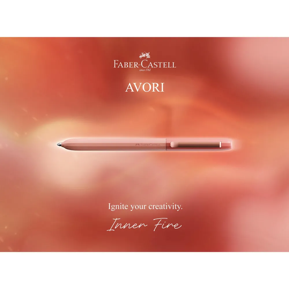 Faber-Castell Długopis Avori M z etui - - Inner Fire