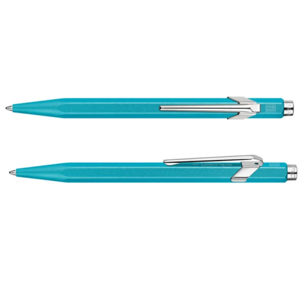 Caran d'Ache Długopis 849 Colormat-X z etui - - Blue > Długopisy