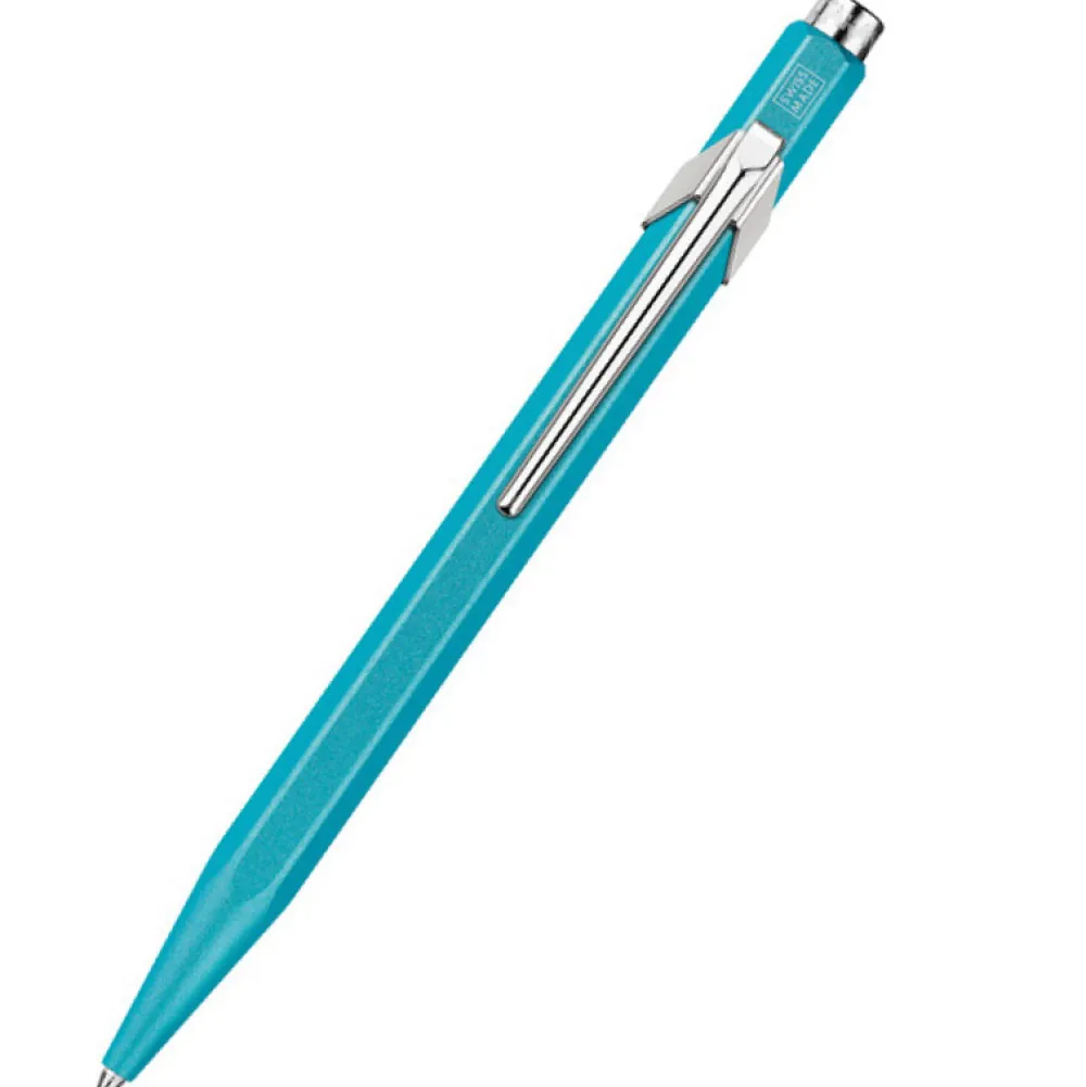 Caran d'Ache Długopis 849 Colormat-X z etui - - Blue > Długopisy