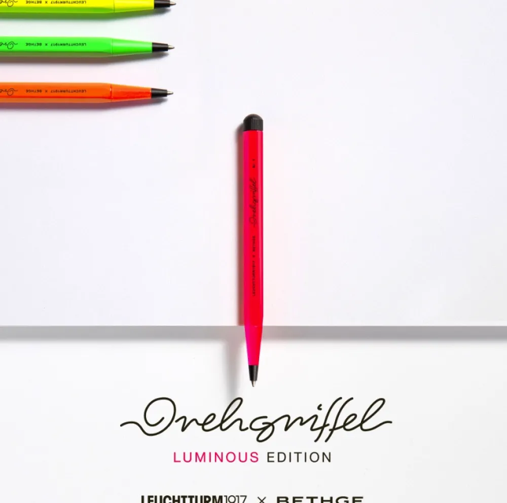 Leuchtturm1917 Długopis Drehgriffel Nr. 1 Luminous Limited Edition - - Pink > Długopisy