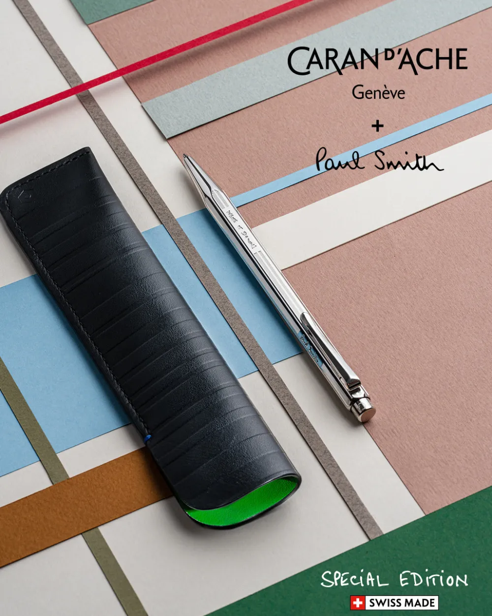 Caran d'Ache Długopis Ecridor Special Edition Paul Smith w etui -