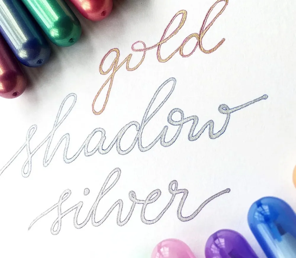 Sakura Długopis żelowy Gelly Roll Gold Shadow - - Green