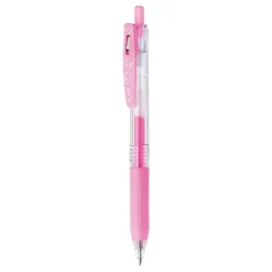 Zebra Długopis żelowy Sarasa Clip - - Milk Pink, 0,5 mm