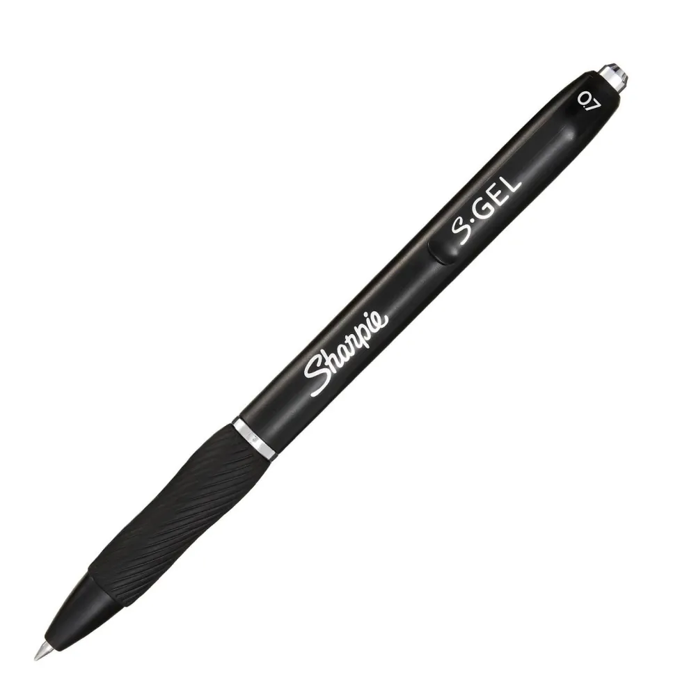 Sharpie Długopis żelowy S-Gel - - czarny 0,7 mm