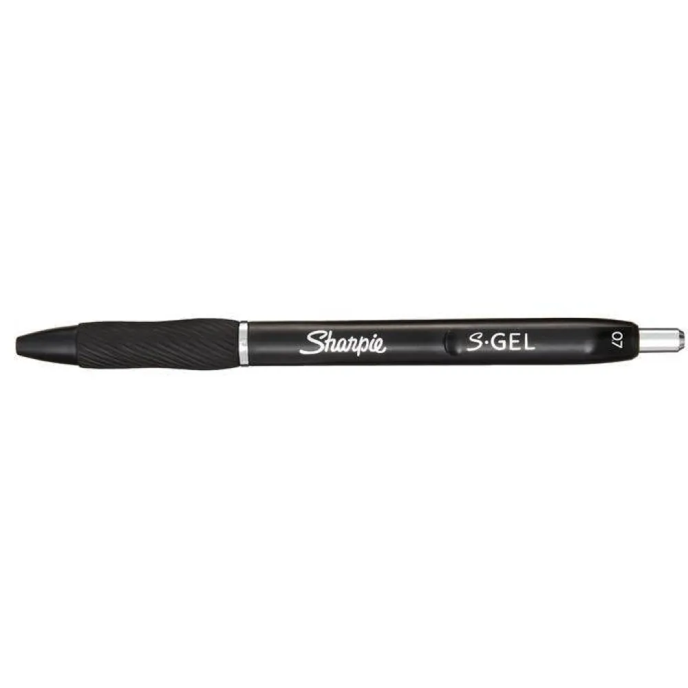 Sharpie Długopis żelowy S-Gel - - czarny 0,7 mm