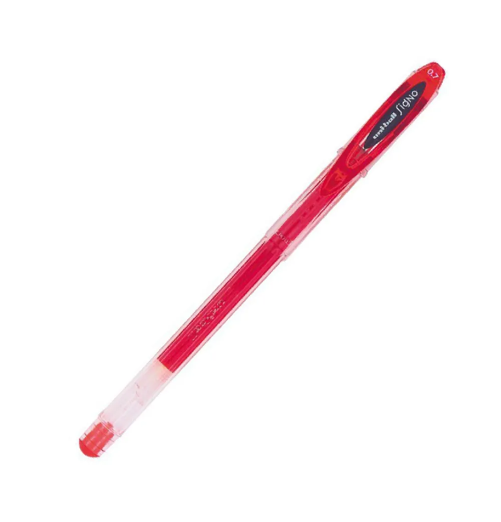 Uni Długopis żelowy Signo UM-120 - - czerwony