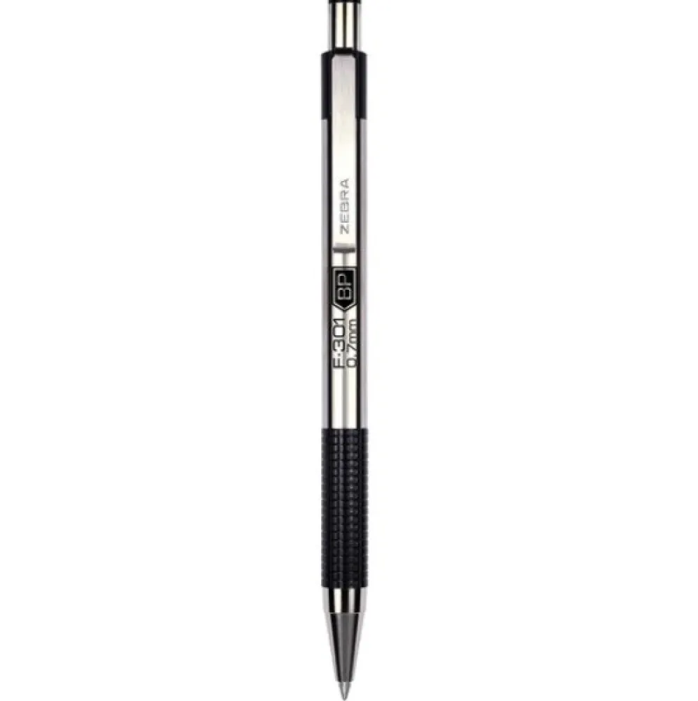 Zebra Długopis F-301 - - Black 0,7 mm
