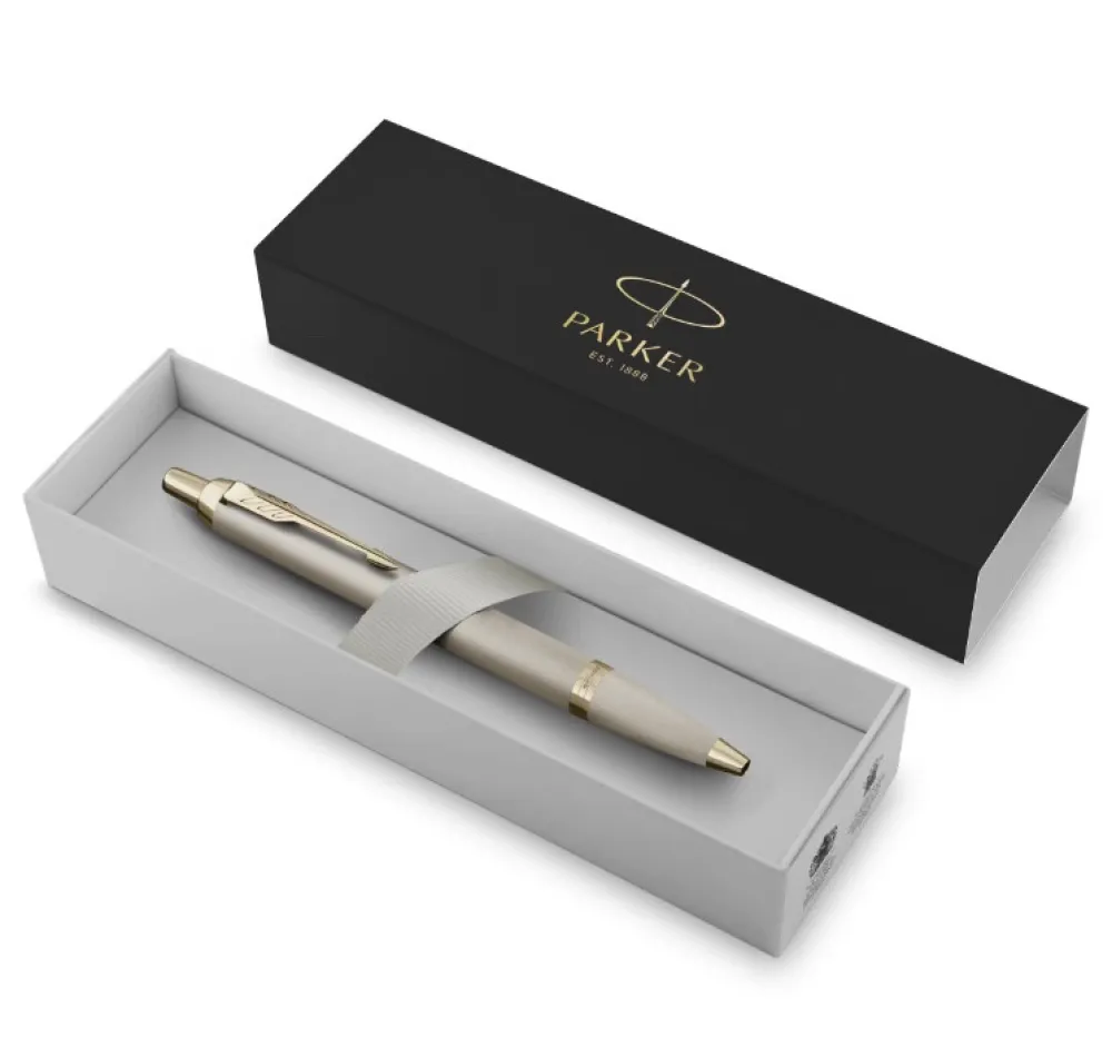 Parker Długopis IM Monochrome w etui - - Champagne > Długopisy