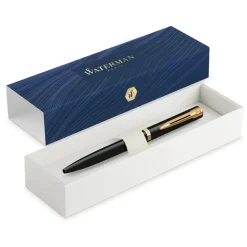Waterman Długopis Impression - - Black Gold Trim