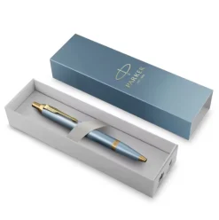 Parker Długopis IM Rituals w etui - - Turquoise & Gold Trim
