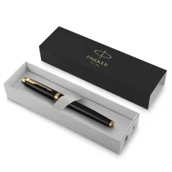 Parker Długopis IM w etui - - Black & Gold Trim