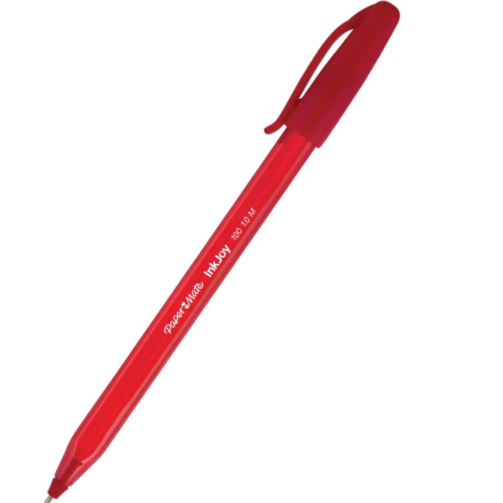Paper Mate Długopis InkJoy 100 - - czerwony, 1 mm > Długopisy