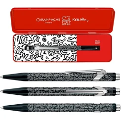 Caran d'Ache Długopis 849 Keith Haring z etui - - Black & White ><noscript><img width=