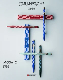 Caran d'Ache Długopis 849 Mosaic z etui - - Spruce Green ><noscript><img width=