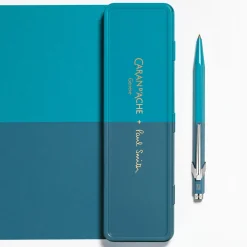 Caran d'Ache Długopis 849 Paul Smith z etui - - Cobalt & Emerald > Długopisy
