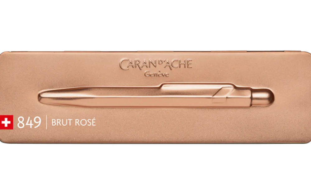 Caran d'Ache Długopis 849 PopLine z etui - - Brut Rose